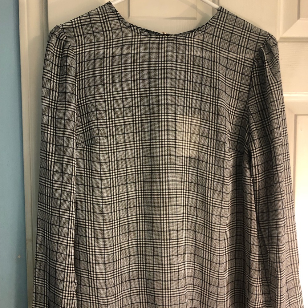 Plaid Blouse - S